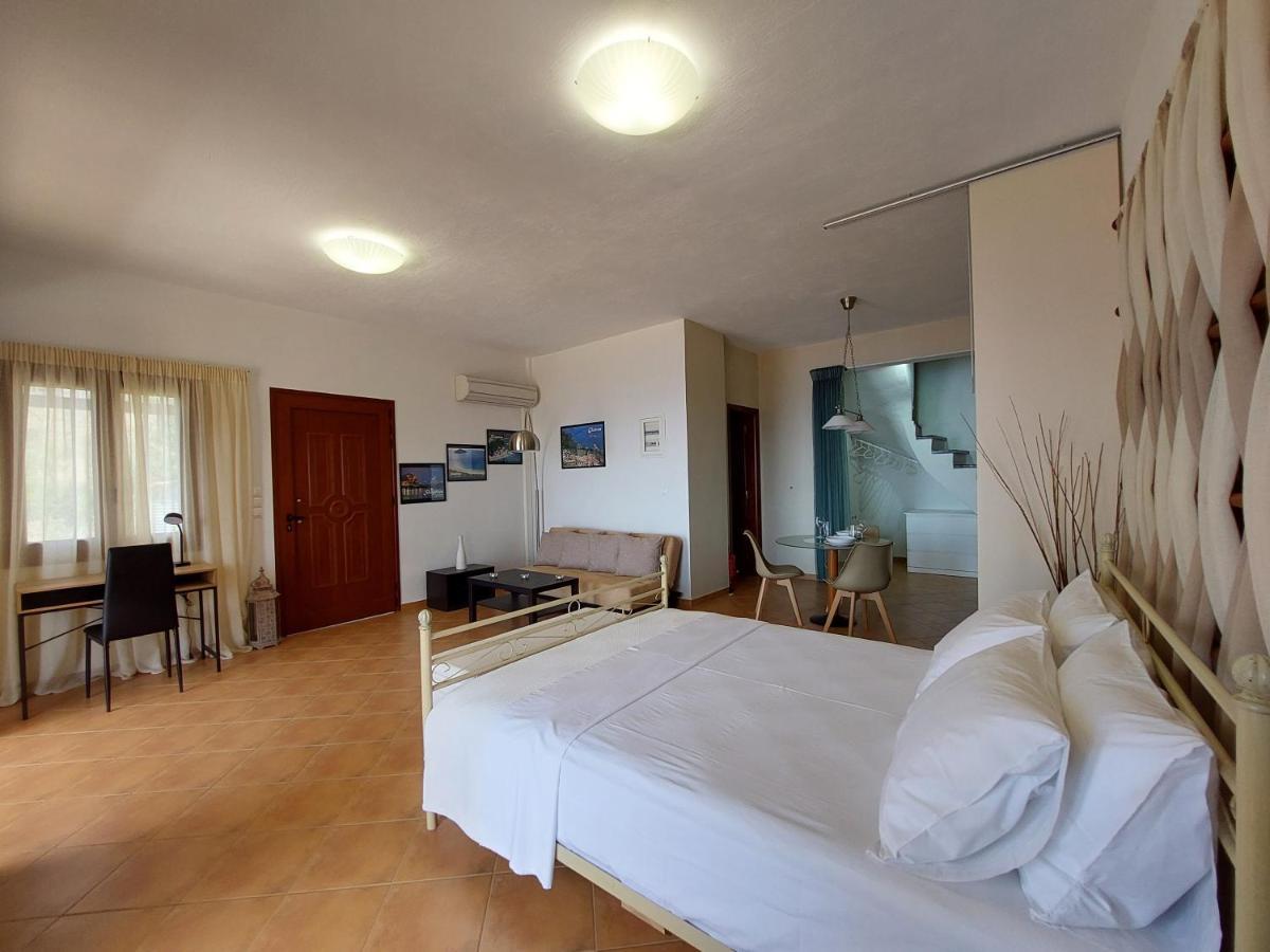 Horizon Studios With Sea View - Free Parking Glossa Dış mekan fotoğraf