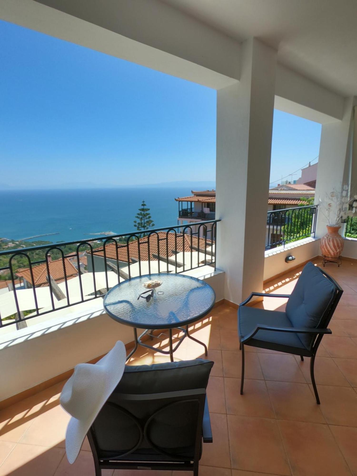 Horizon Studios With Sea View - Free Parking Glossa Dış mekan fotoğraf
