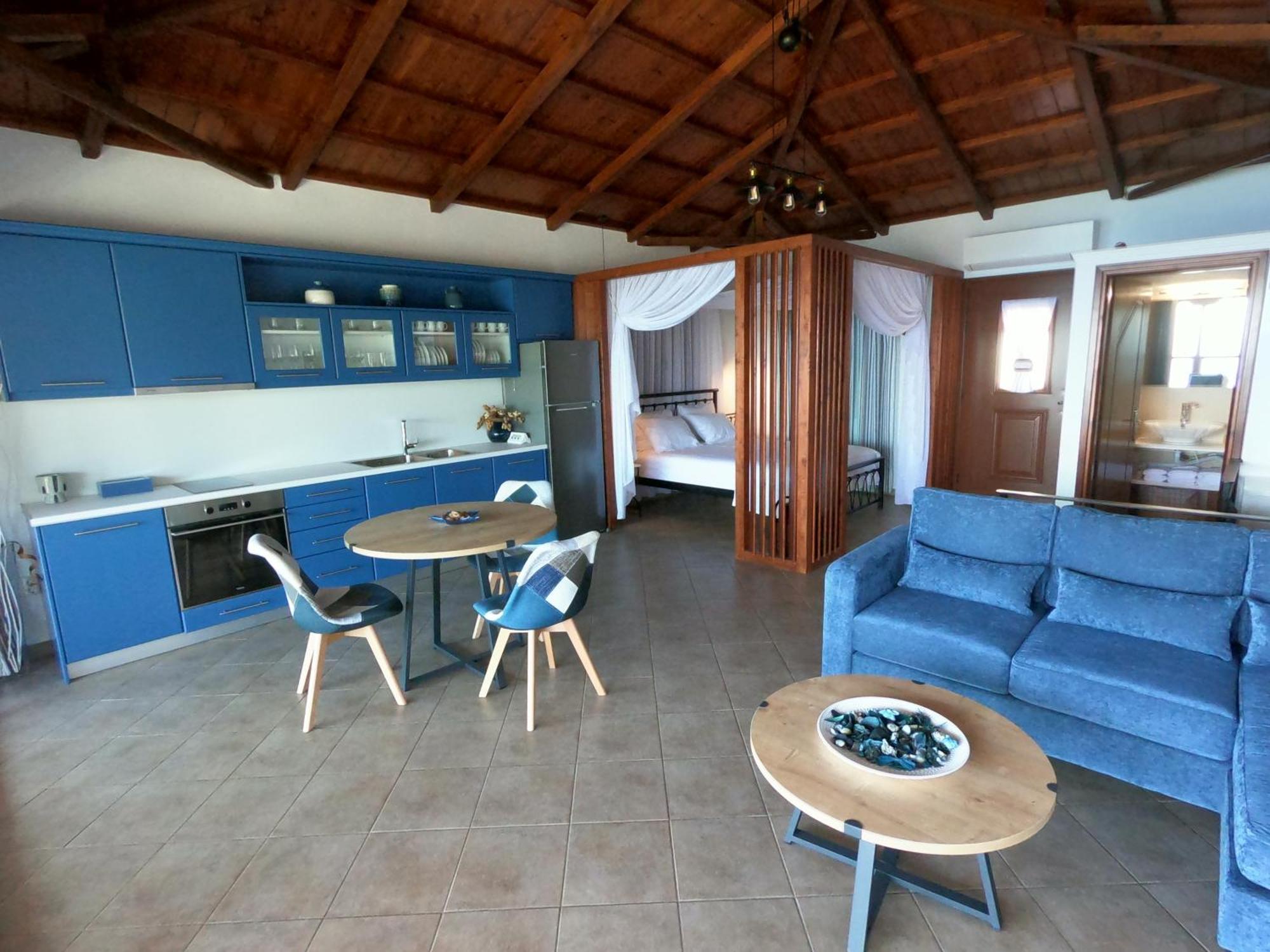 Horizon Studios With Sea View - Free Parking Glossa Dış mekan fotoğraf